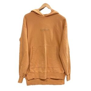 100% Cotton Hoodie TM Rugger Hood Sweat Saffron Yellow ZANEROBE Size L ARGE